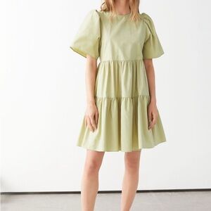 & OTHER STORIES - Voluminous Ruffle Mini Dress